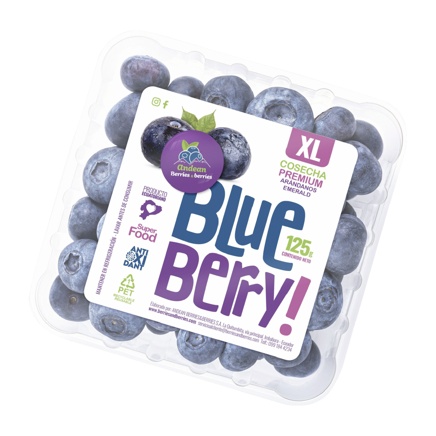 Berries & Berries L ANDEAN 125 G