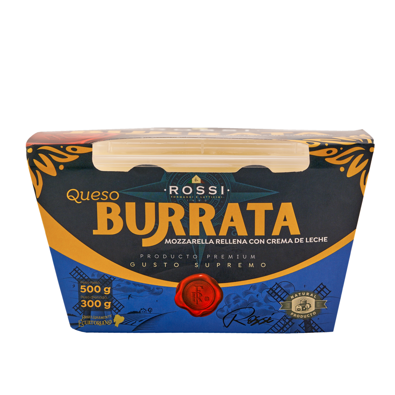 Queso Burrata ROSSI 300 G