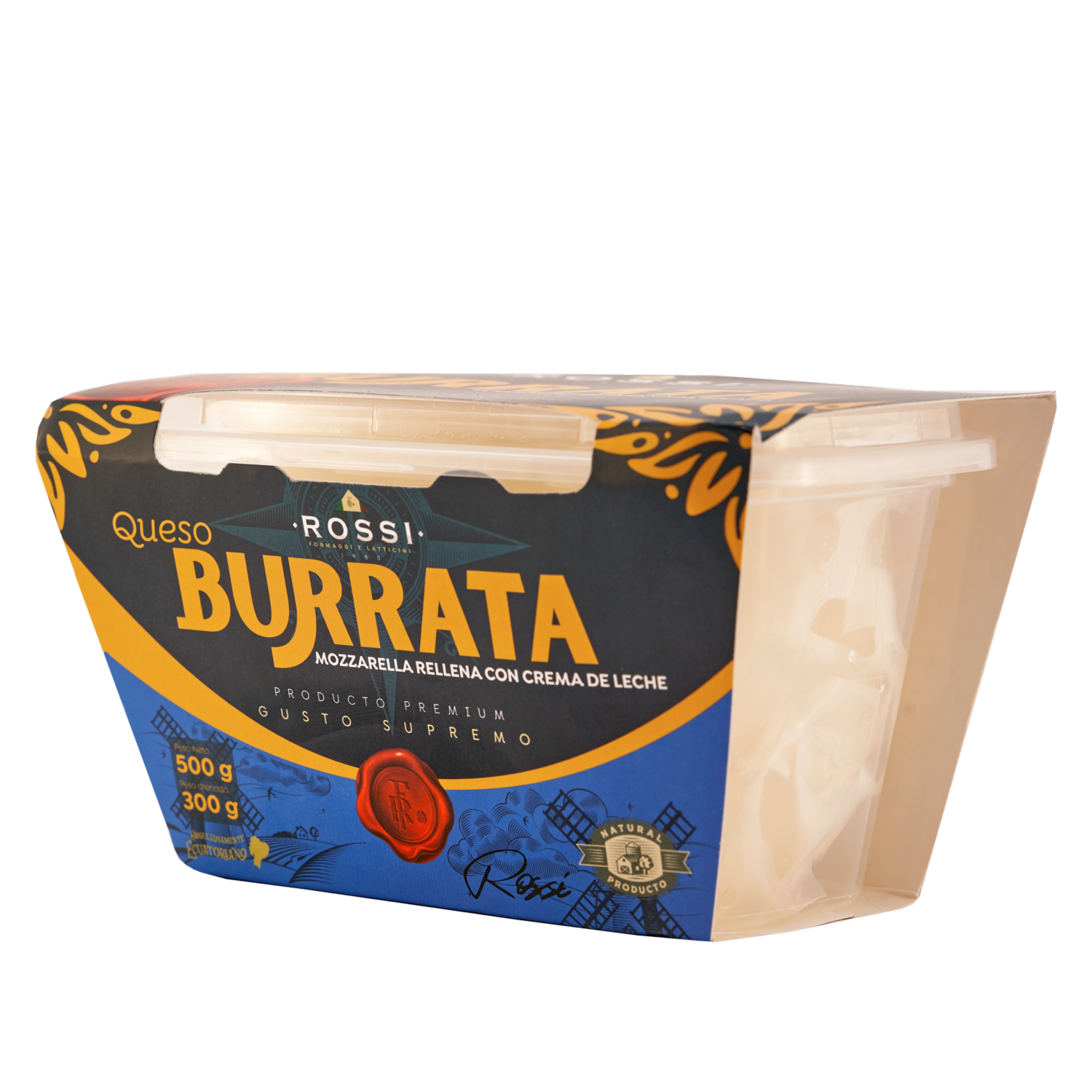 Queso Burrata ROSSI 300 G