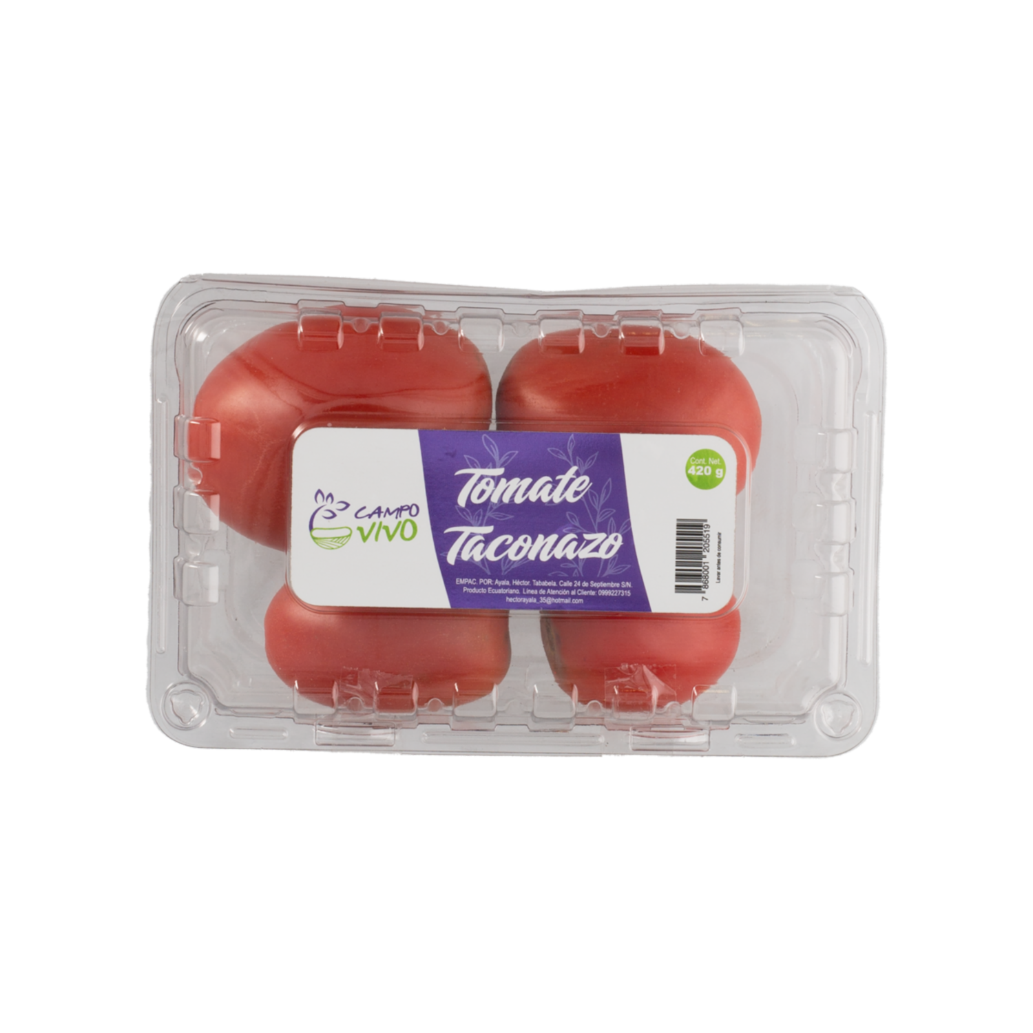 Tomate Taconazo CAMPO VIVO 420 G