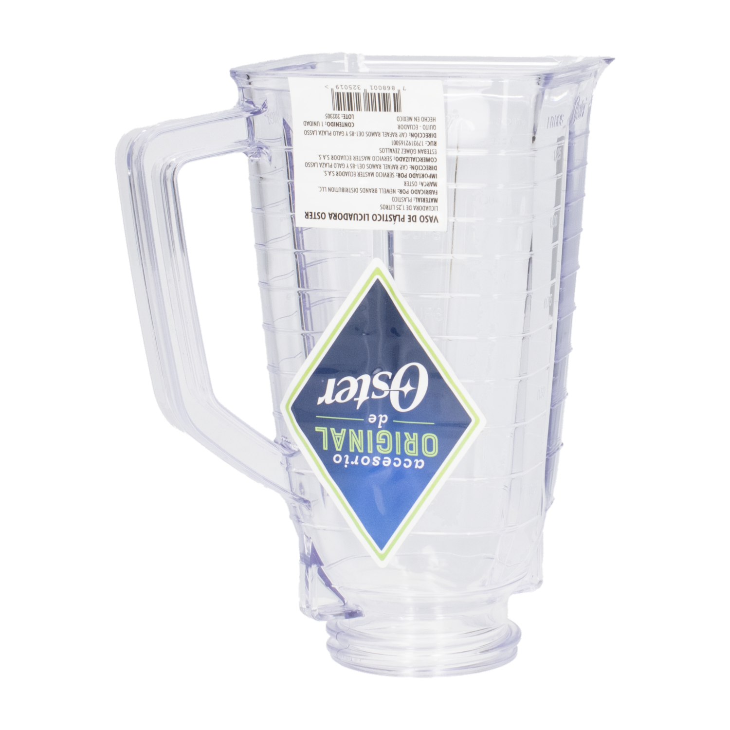 Vaso Para Licuadora Cuadrado De Plastico OSTER Unidad