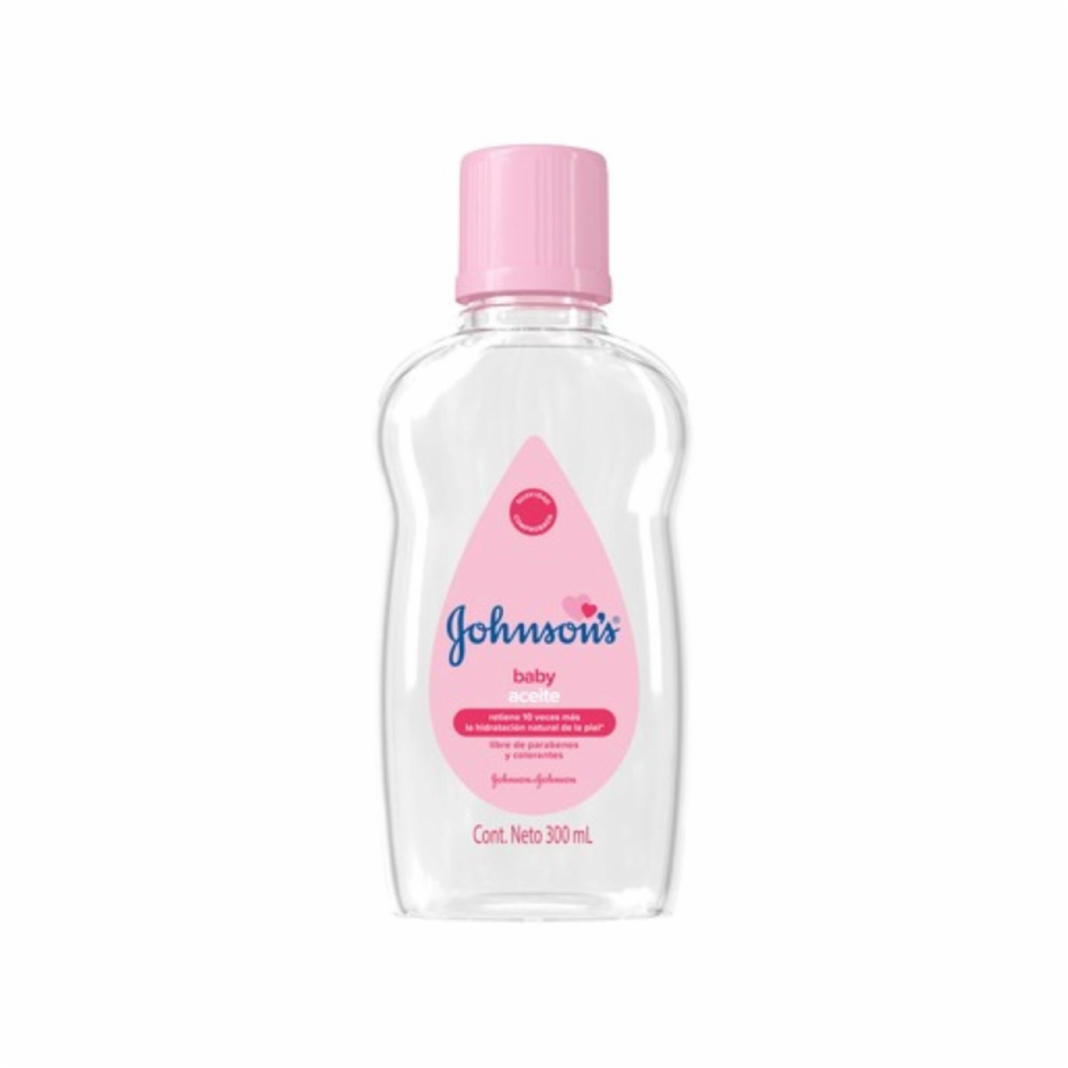Aceite Corporal Para Bebé Original Libre De Parabenos Y Colorantes JOHNSON’S 300 Ml