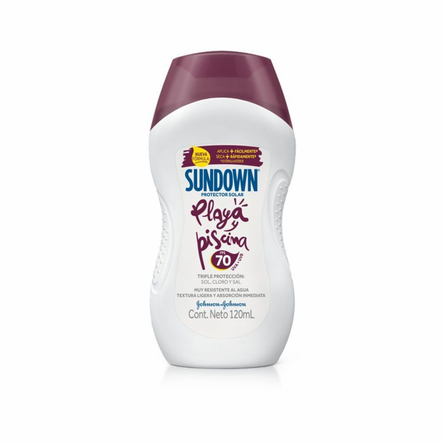 Protector Solar Playa Y Piscina Spf70 SUNDOWN 120 Ml