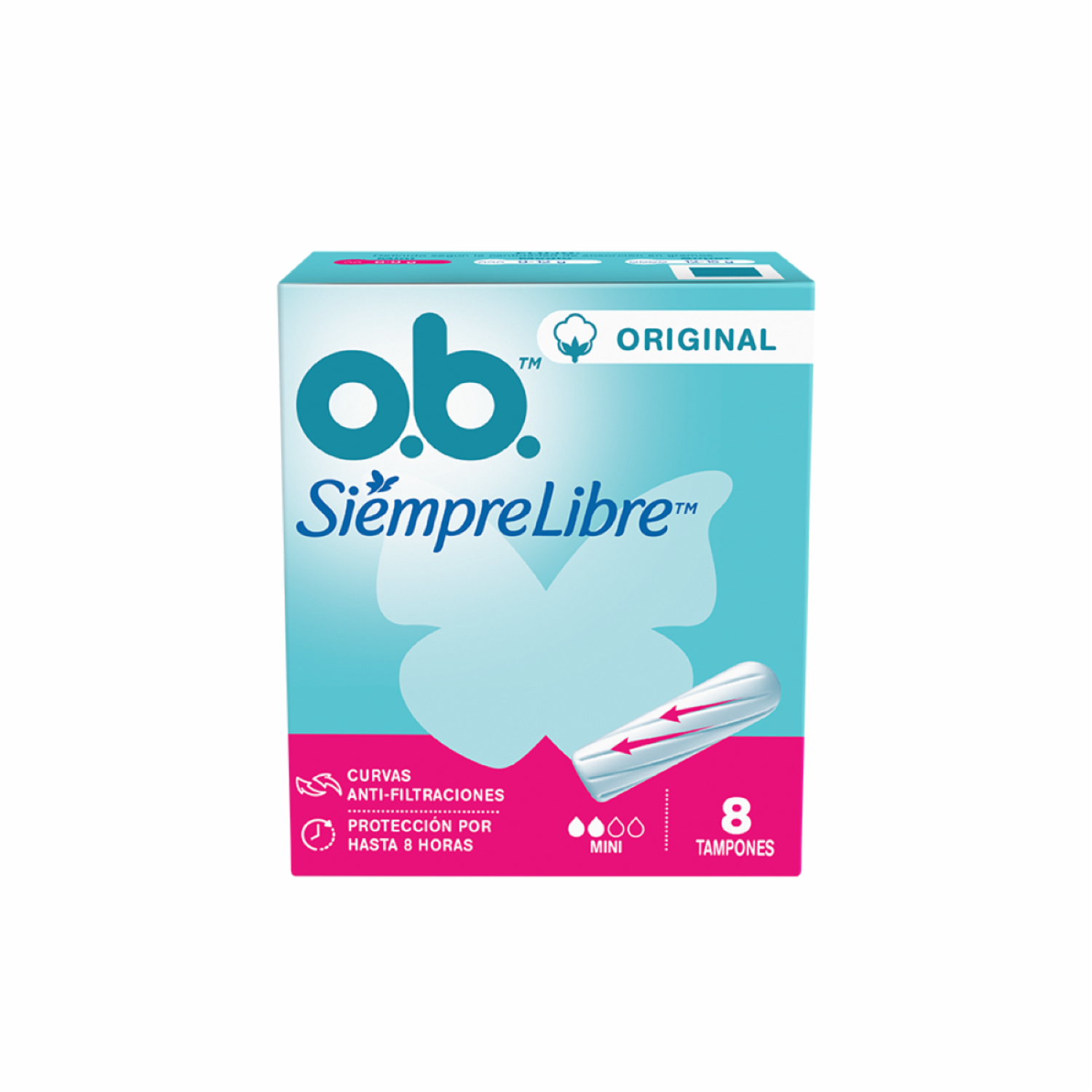 Tampón Original Mini O.B. 8 U
