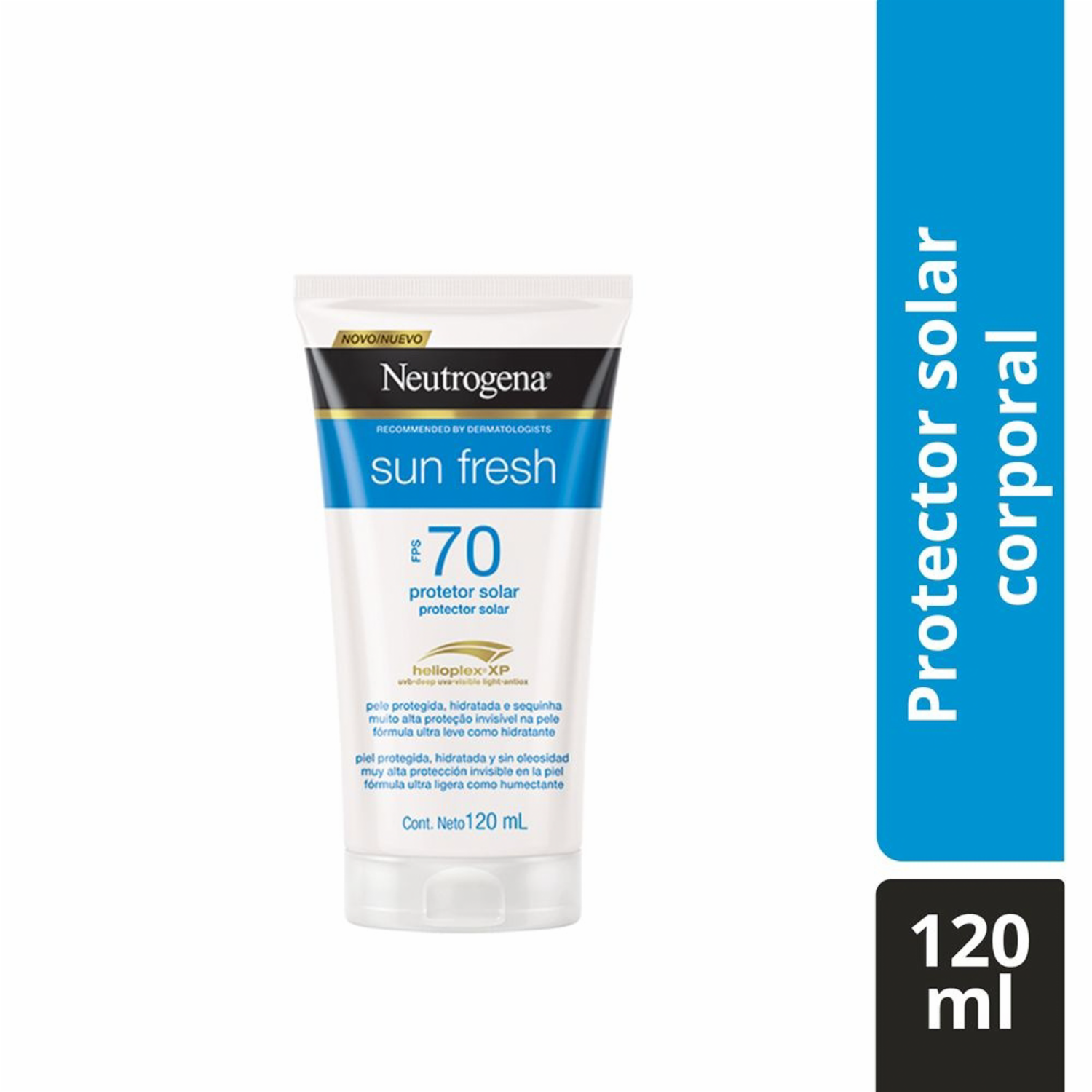 Protector Solar Facial Y Corporal Sun Fresh Spf70 NEUTROGENA 120 Ml