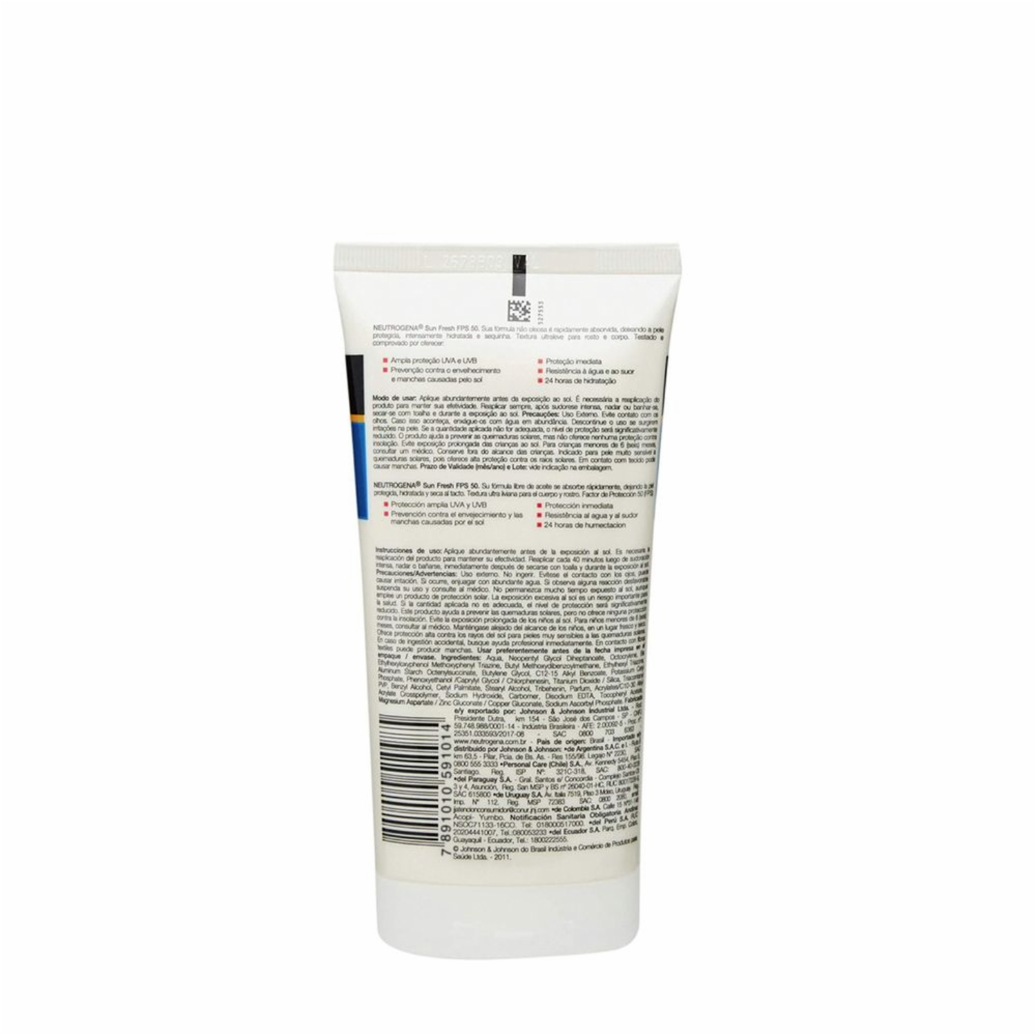Protector Solar Facial Y Corporal Sun Fresh Spf70 NEUTROGENA 120 Ml