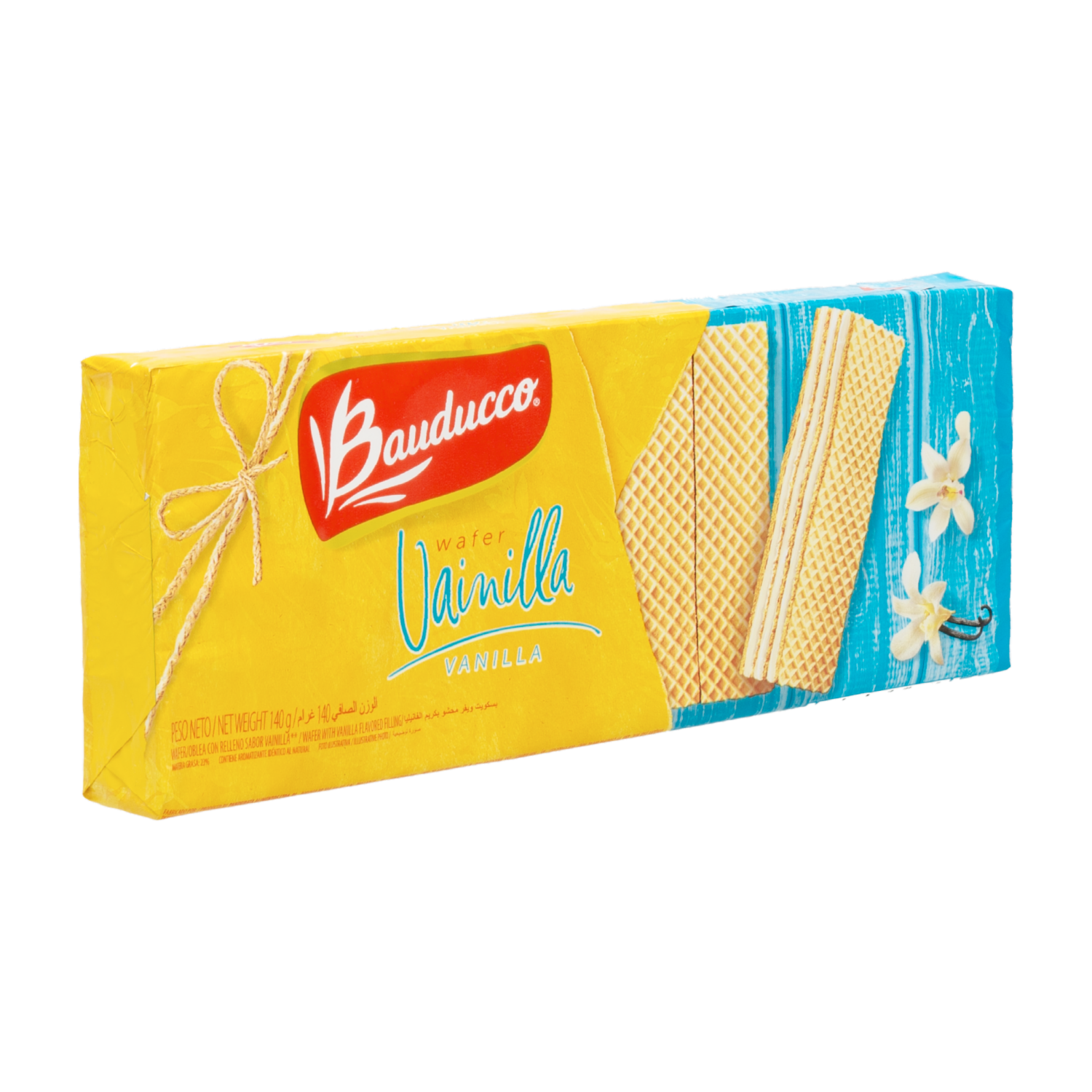 Galletas Dulces Waffer De Vainilla BAUDUCCO 140 G