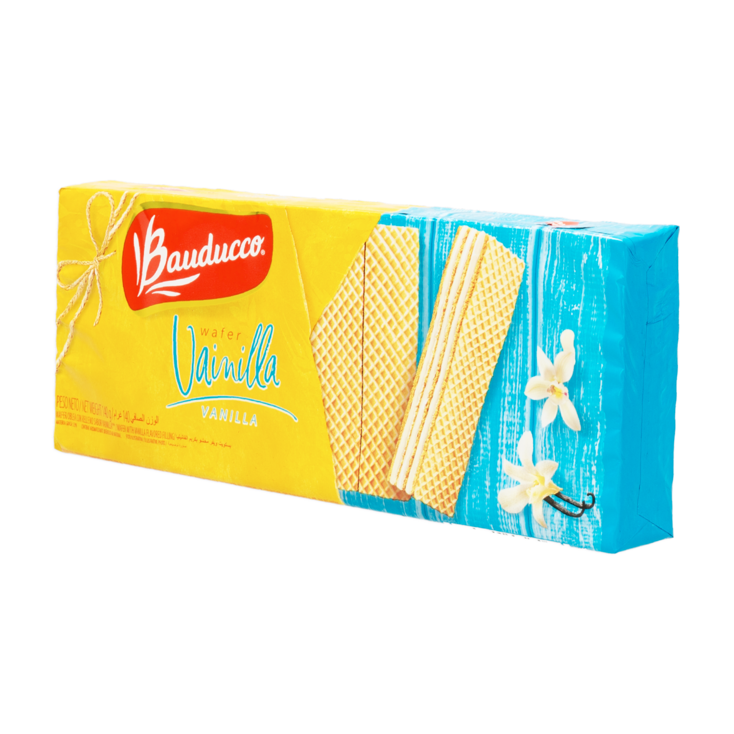 Galletas Dulces Waffer De Vainilla BAUDUCCO 140 G