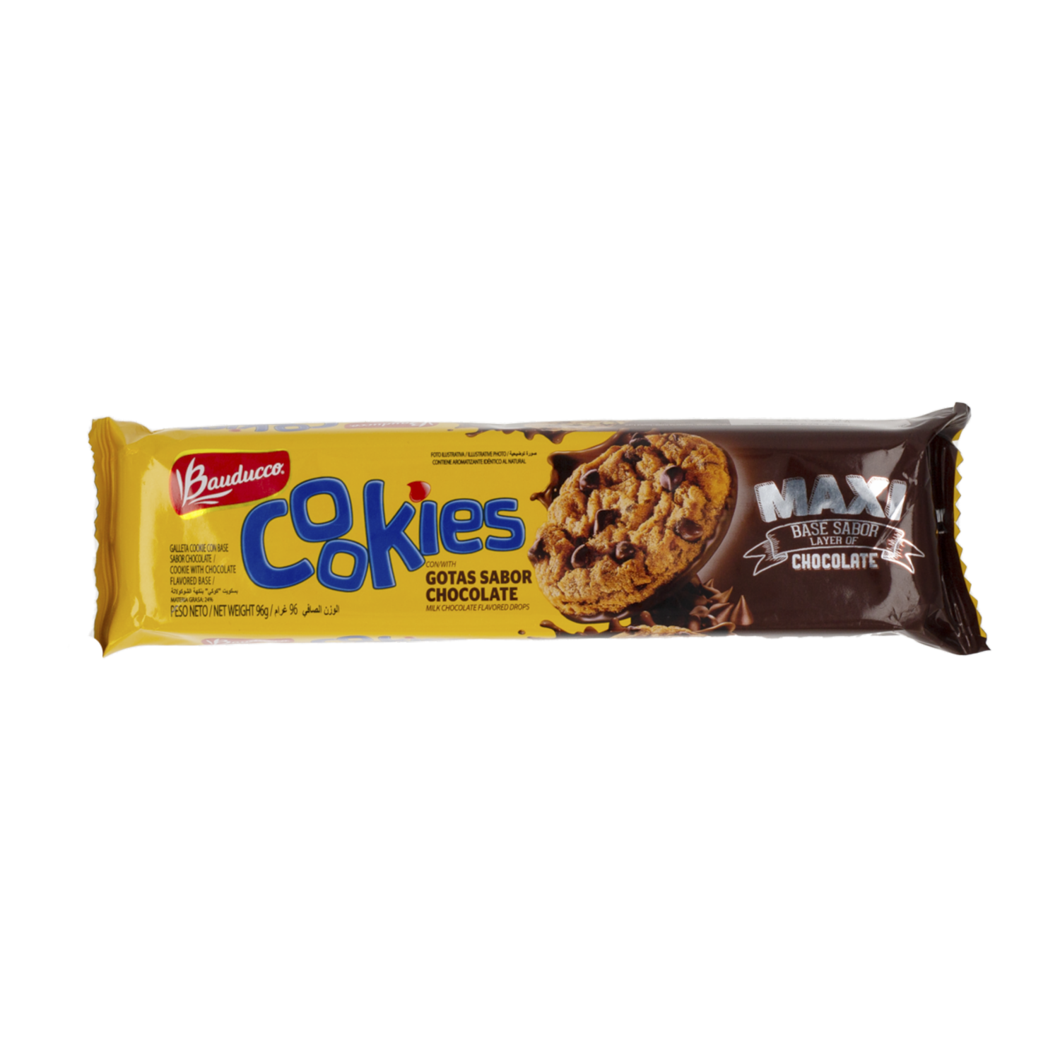 Galletas Dulces Con Chispas De Chocolate BAUDUCCO 96 G