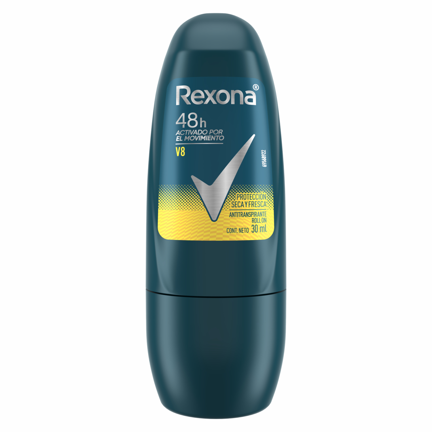 Desodorante En Roll On V8 REXONA 30 Ml