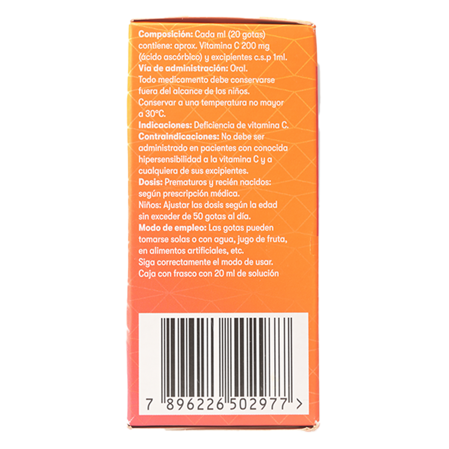 Vitamina C En Gotas REDOXON TOTAL 20 Ml