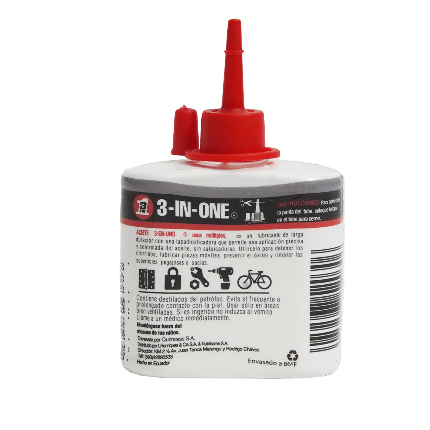 Lubricante En Aceite 3 En 1 30 3-EN-UNO Unidad