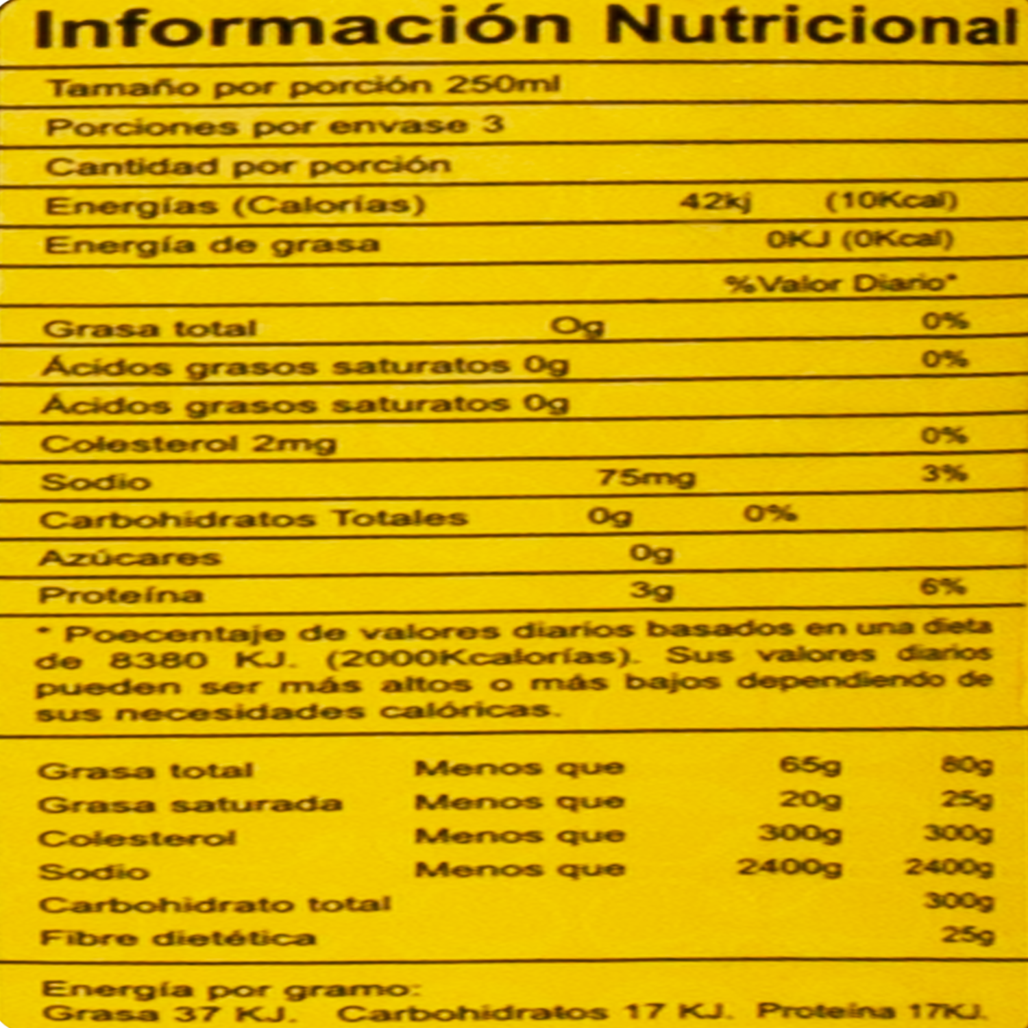 Caldo De Hueso De Pollo CHICKEN BONE BROTH 250 Ml
