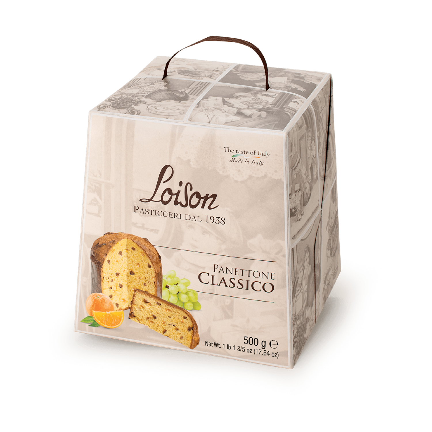 Panettone Uva Naranja LOISON 500 G