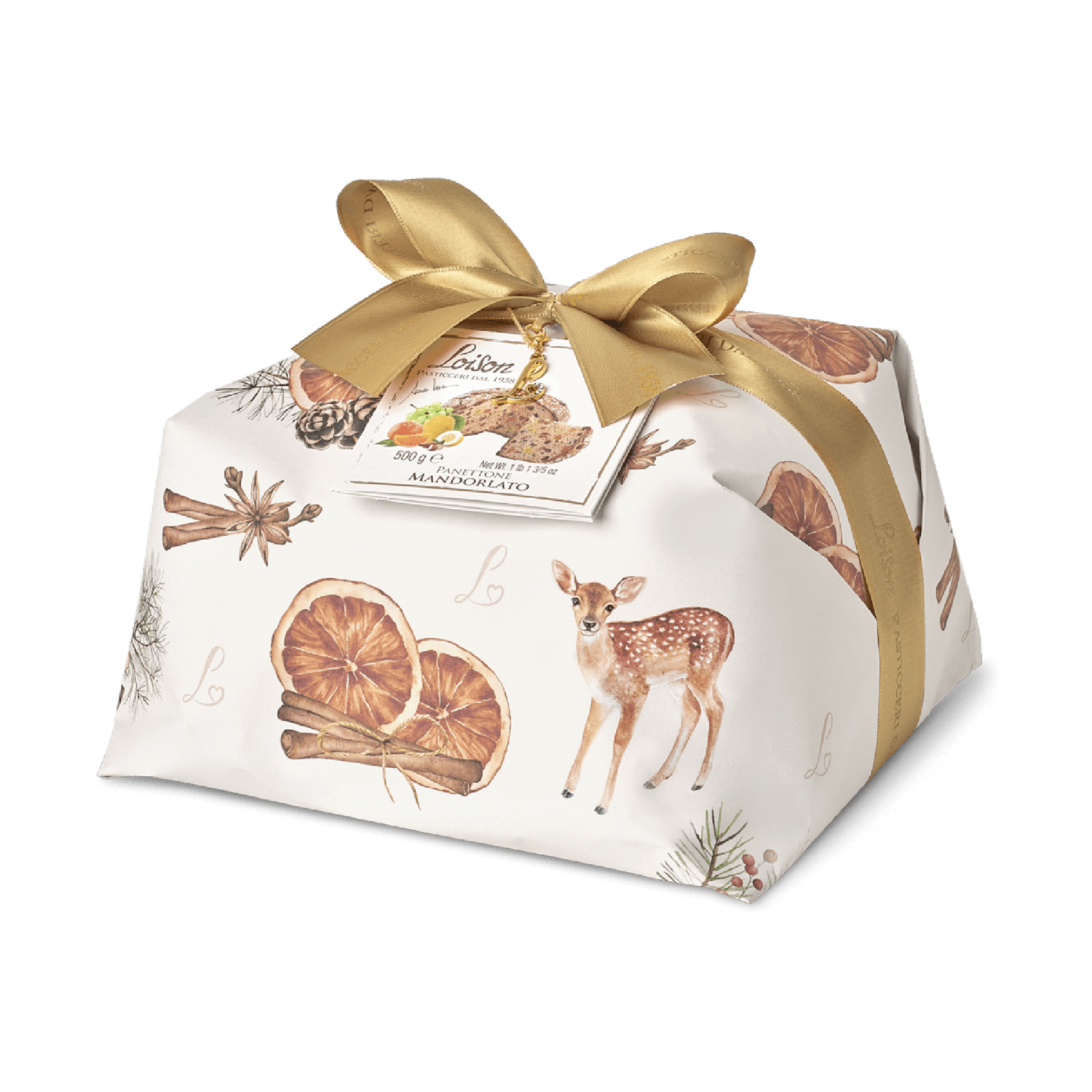 Panettone Madorlato Glaseado Almendras LOISON 500 G