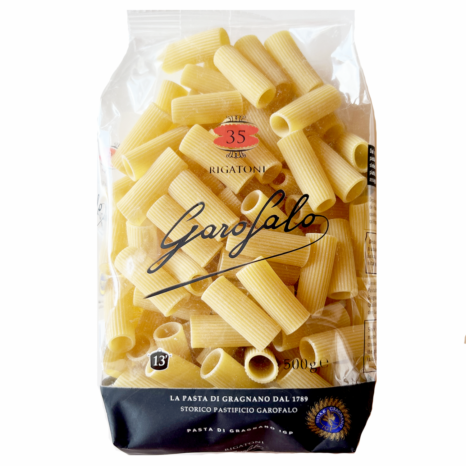Rigatoni Pasta Igp Gragnano GAROFALO 500 G