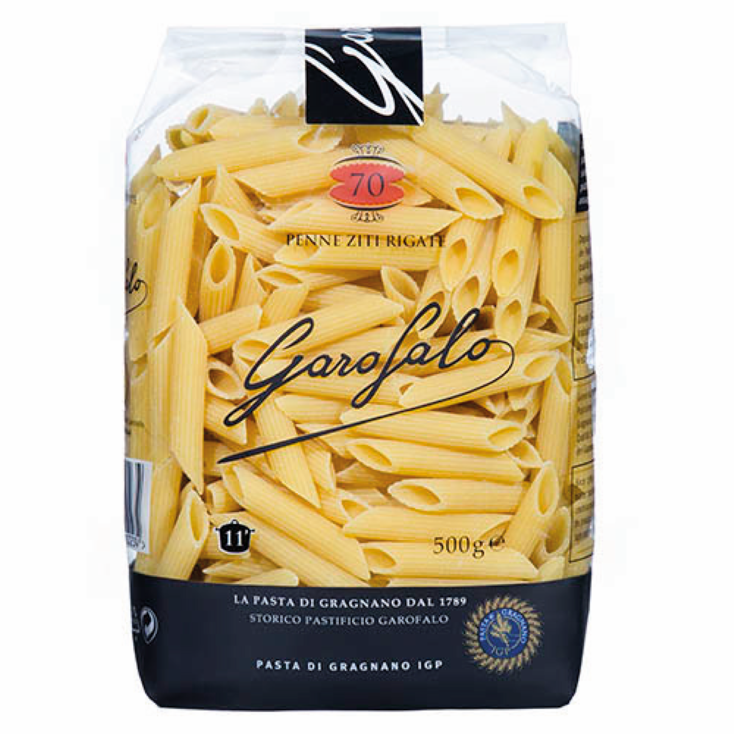 Penne Ziti Rigate Pasta Igp Gragnano GAROFALO 500 G