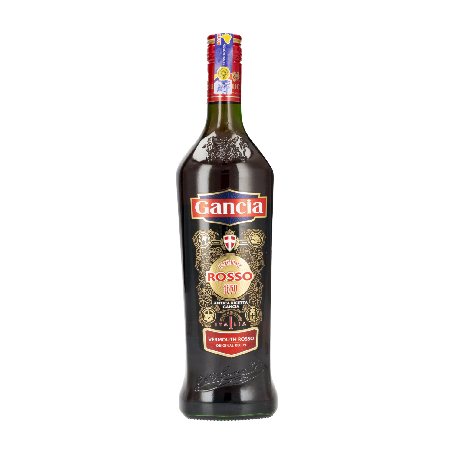Aperitivo Vermouth Rosso Receta Original GANCIA 1000 ML - Supermaxi