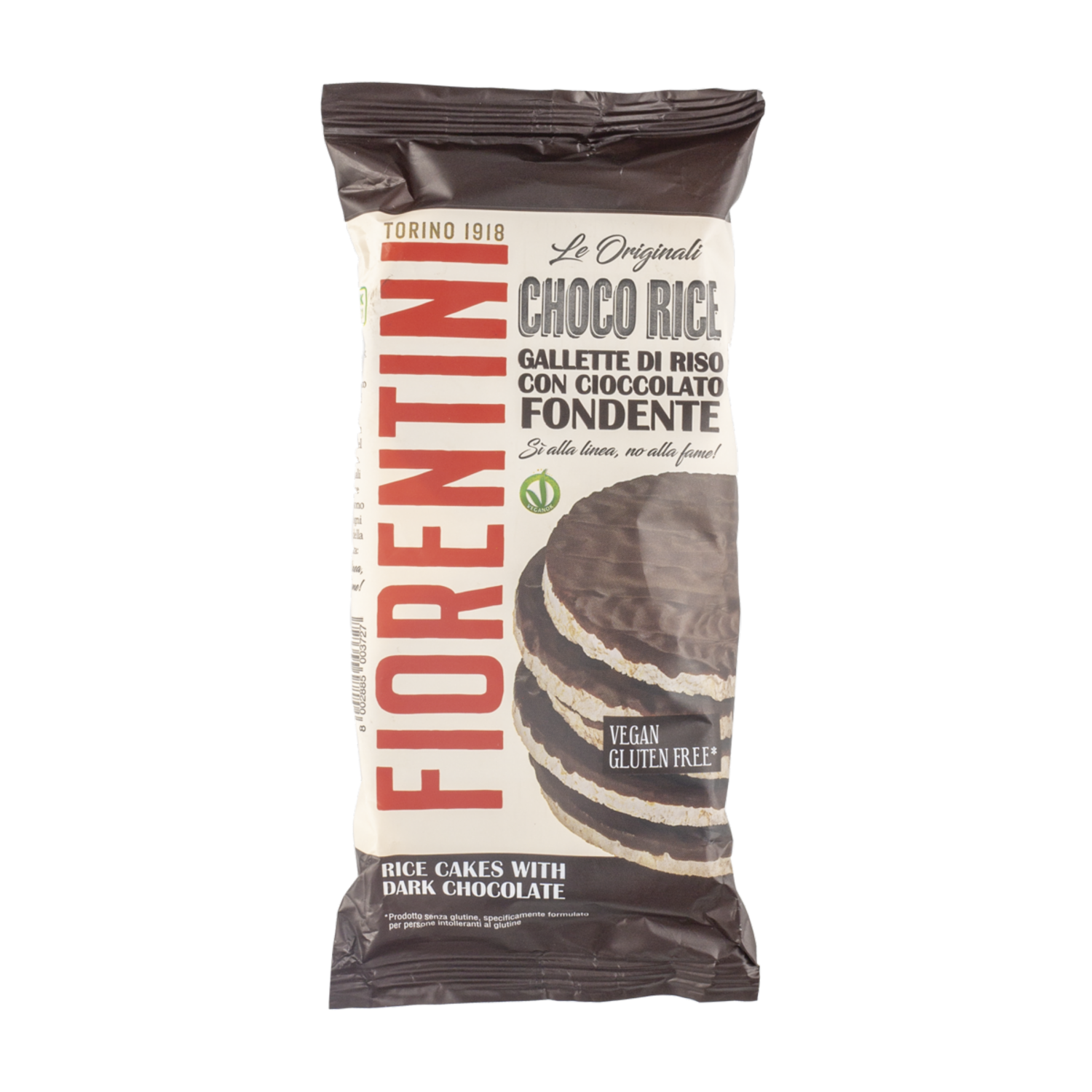 Galletas De Arroz Con Chocolate Oscuro FIORENTINI 100 G