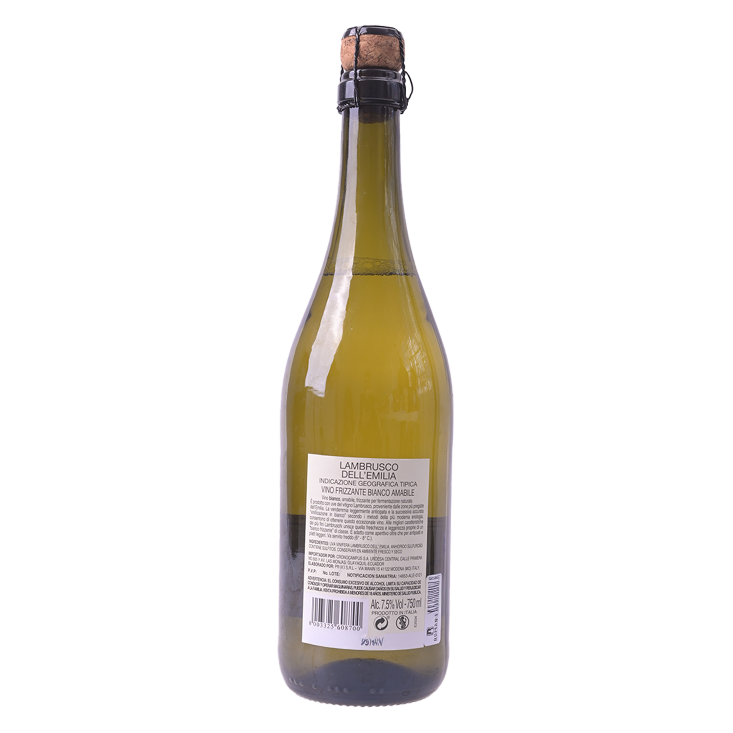 Lambrusco Blanco CASETTA MARIA 750 ML