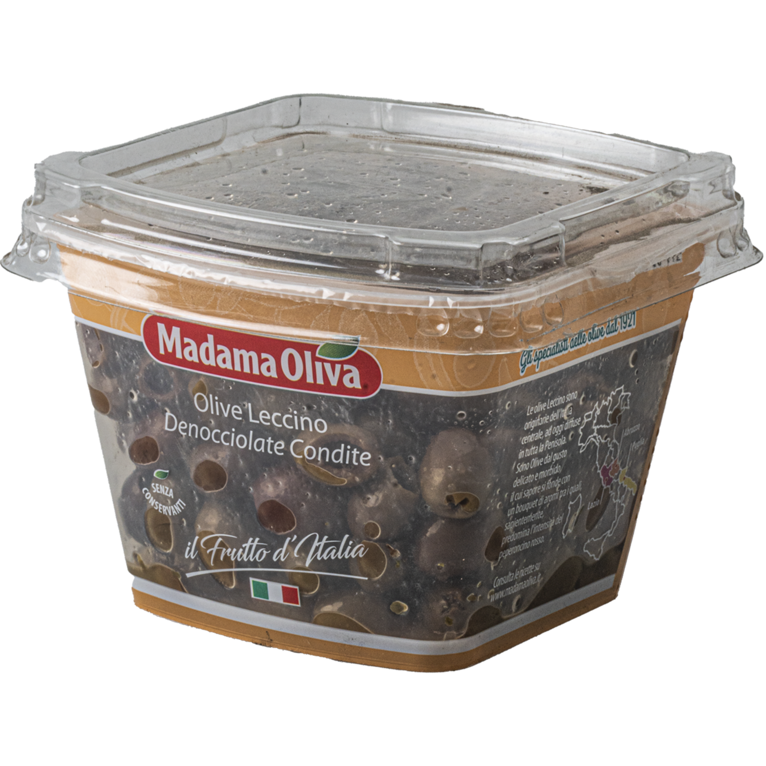 Aceitunas Negras Sin Hueso Con Condimento MADAMA OLIVA 200 G