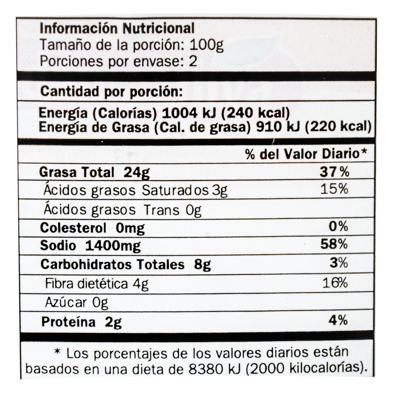 Aceitunas Negras Sin Hueso Con Condimento MADAMA OLIVA 200 G
