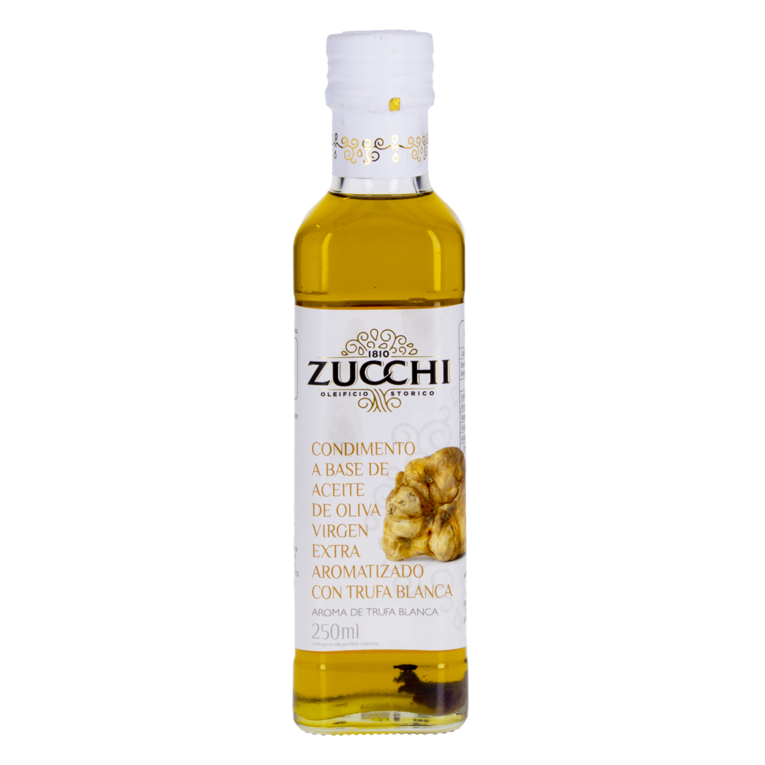Trufa Blanca En Aceite De Oliva Extra Virgen ZUCCHI 250 Ml
