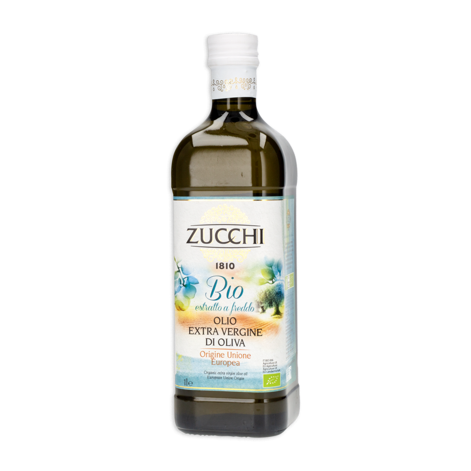 Aceite De Oliva Orgánico Extra Virgen ZUCCHI 1000 Ml