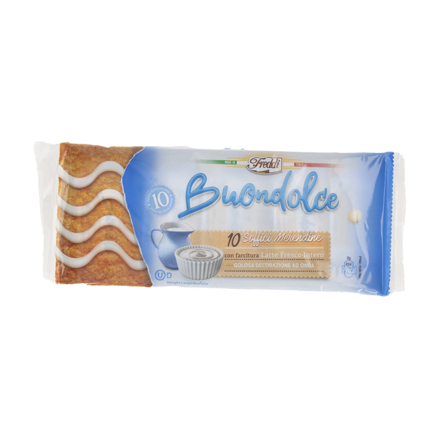 Tartitas Rellenas De Leche FREDDI 250 G