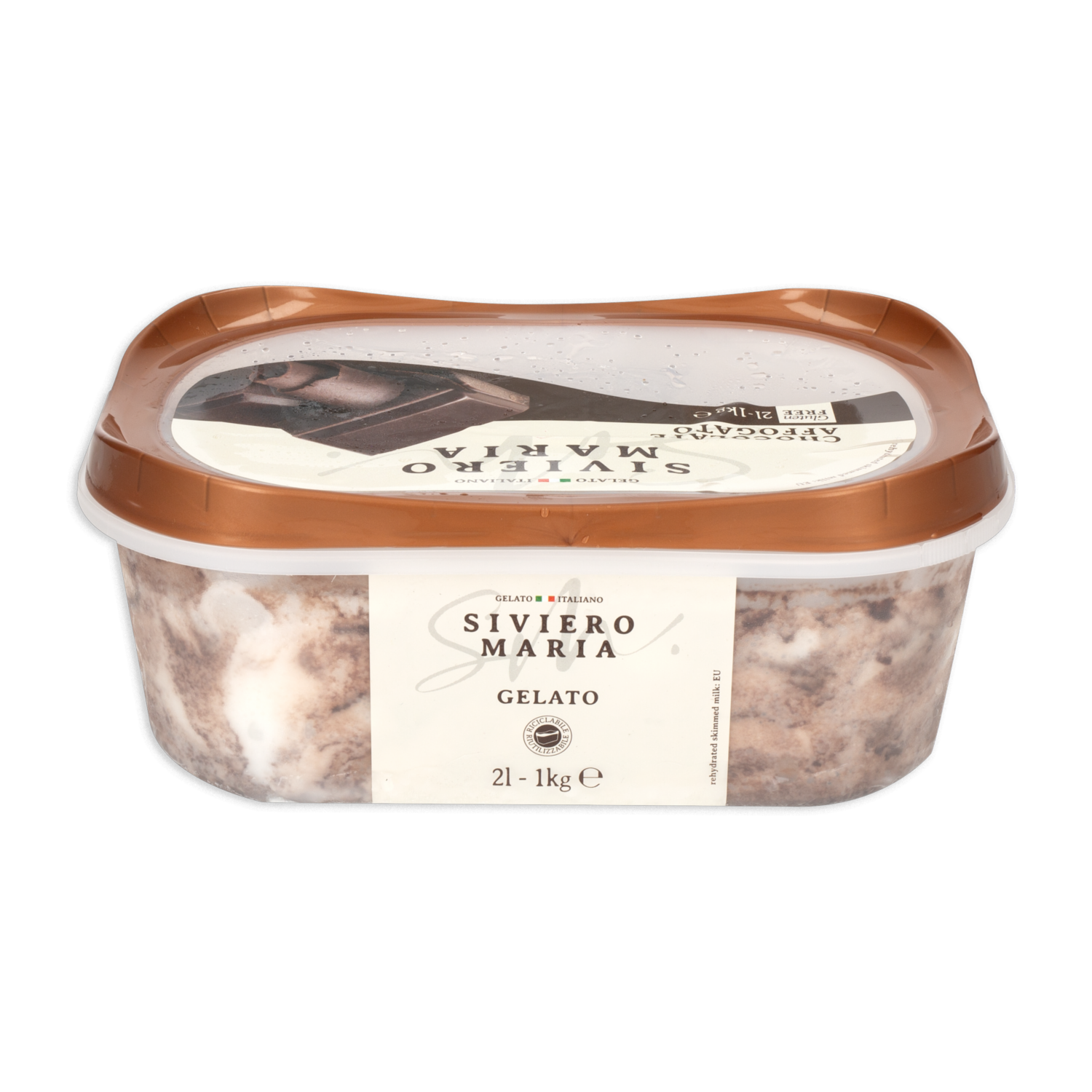 Helado Affogato Sabor A Chocolate SIVIERO MARIA 2000 ML