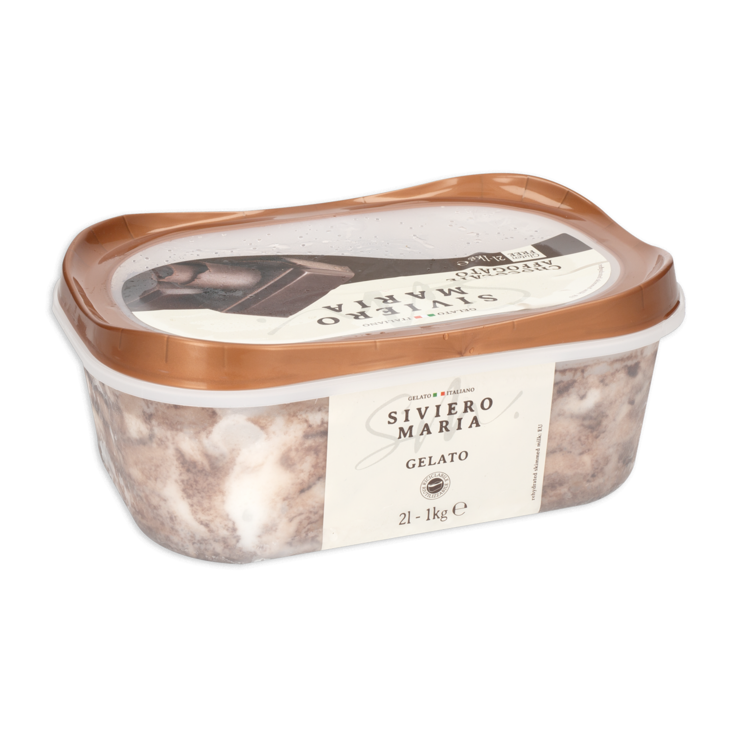 Helado Affogato Sabor A Chocolate SIVIERO MARIA 2000 ML