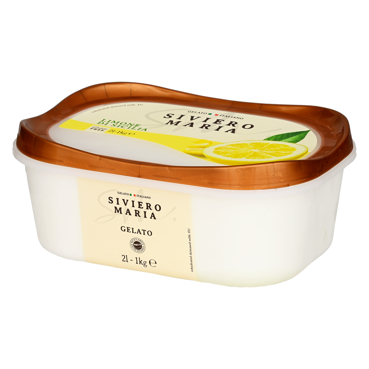 Helado Sorbete De Limón SIVIERO MARIA Tarrina
