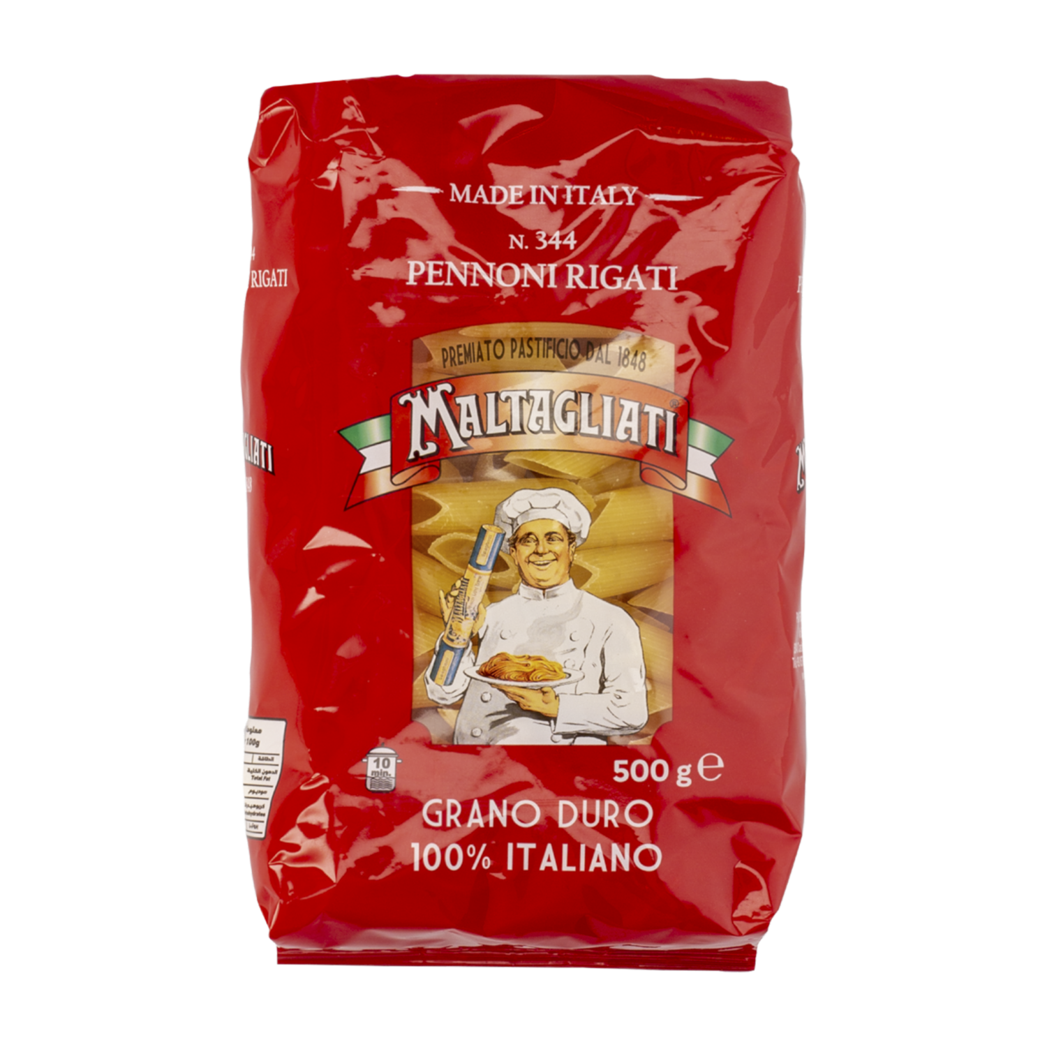 Fideos Pennoni Rigati MALTAGLIATI Funda