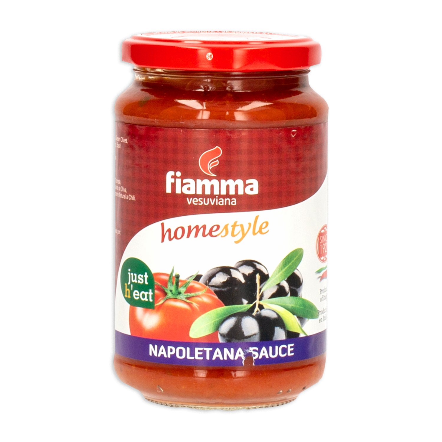 Salsa De Tomate Vesuviana Napolitana FIAMMA VESUVIANA 350 G