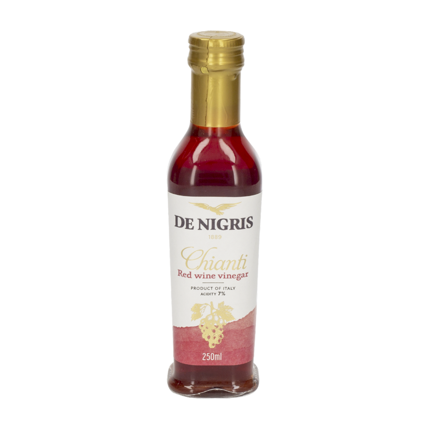 Vinagre De Vino Rojo Chianti DE NIGRIS 250 Ml