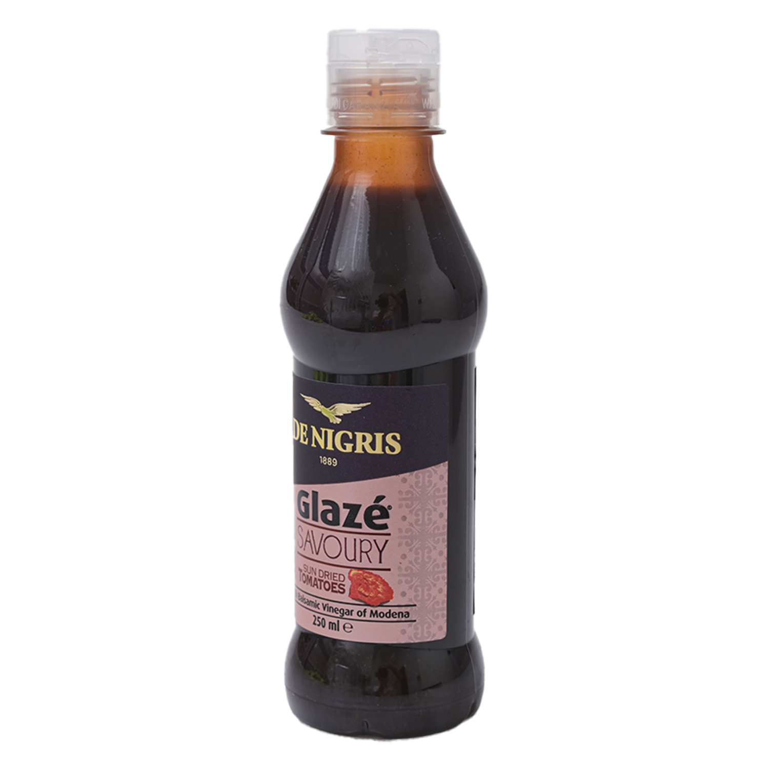 Glassa Tomates Secados Al Sol Con Vinagra Balsámico DE NIGRIS 250 Ml