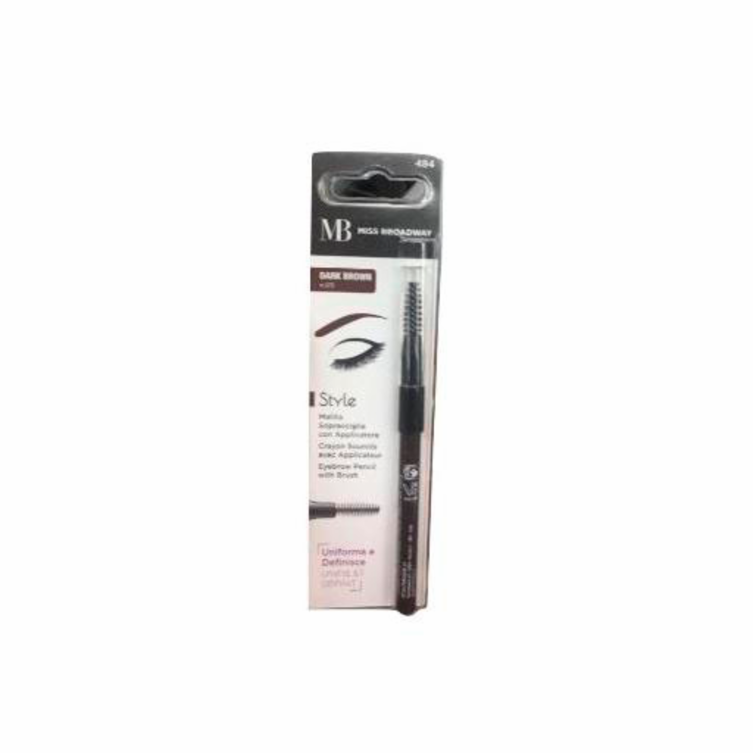 Delineador De Cejas Dark Brow MISS BROADWAY Unidad