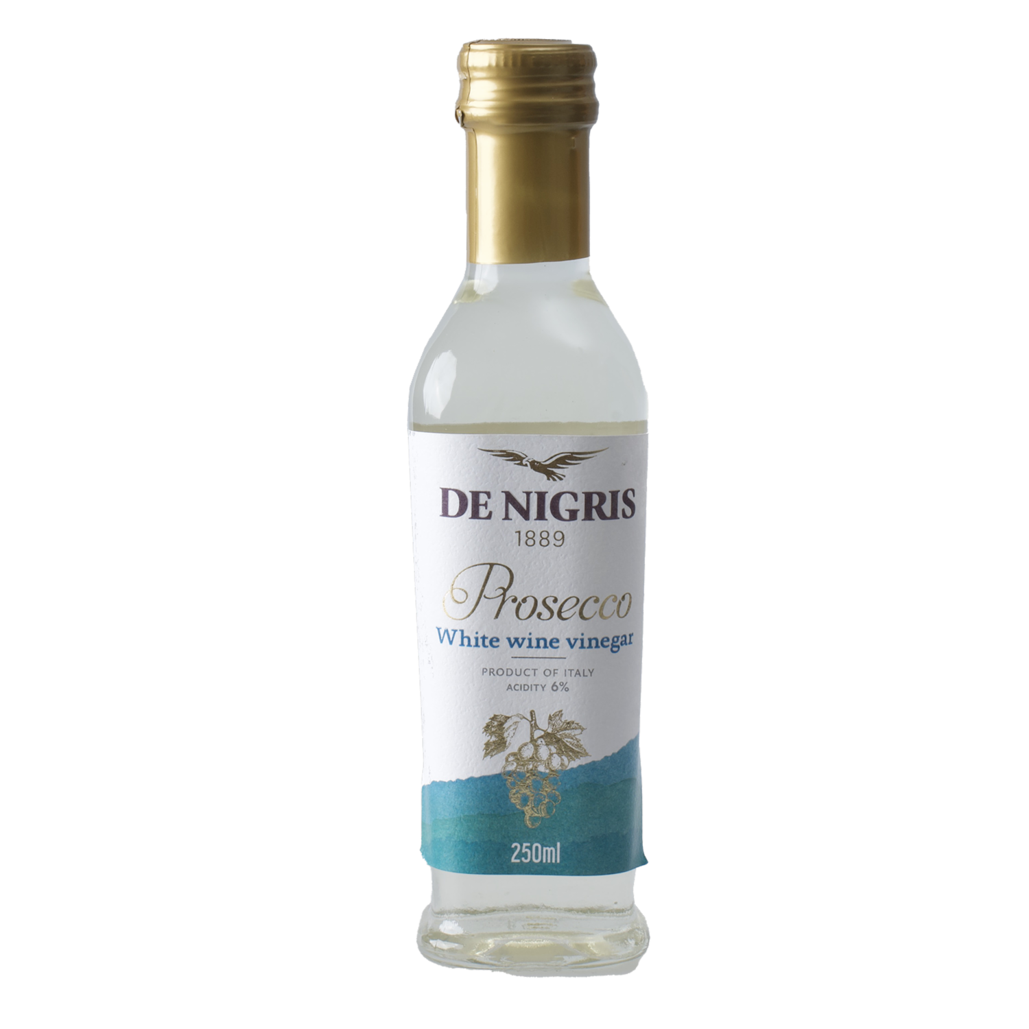 Vinagre Con Vino Blanco Prosecco DE NIGRIS 250 Ml