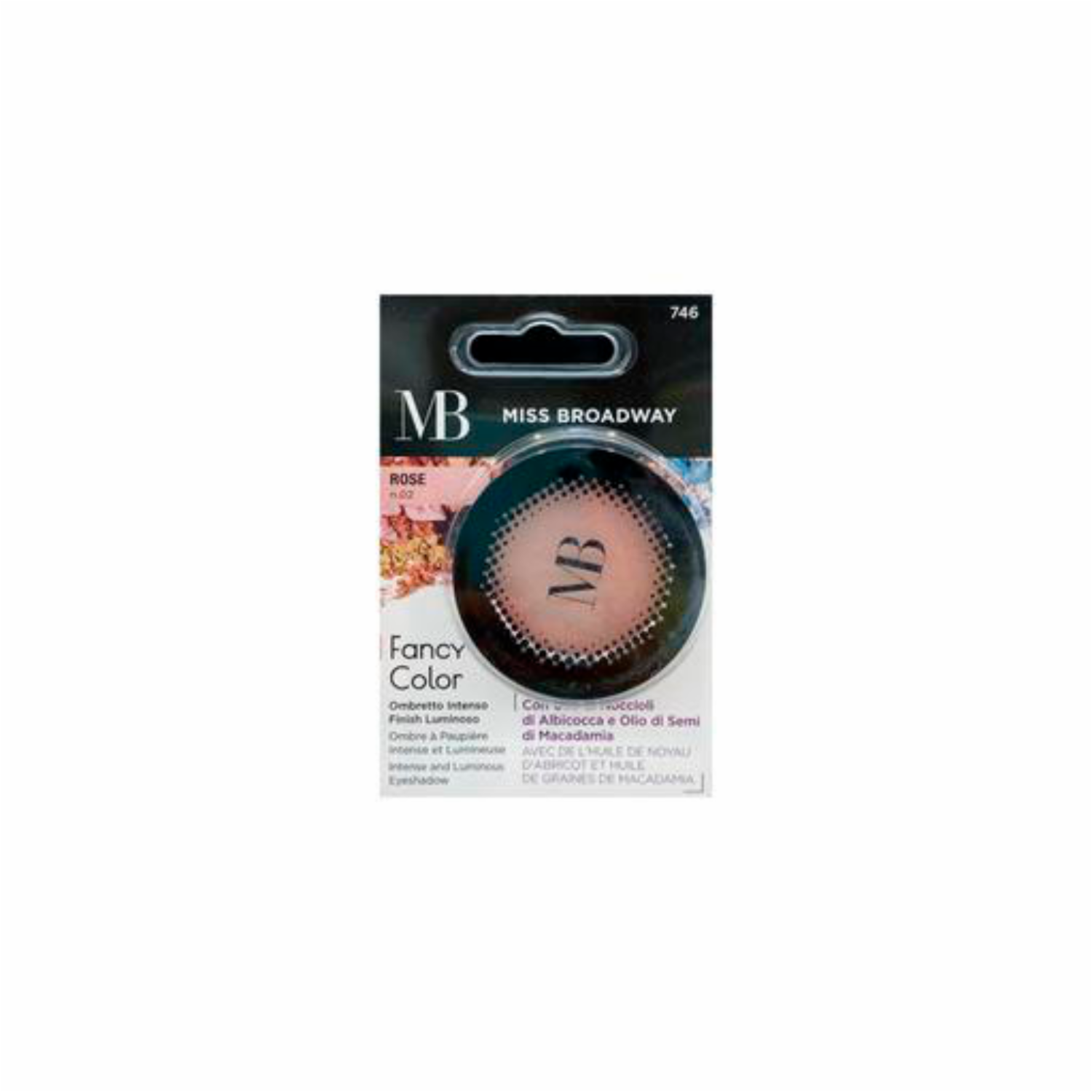 Sombra De Ojos Fancy Color Rose MISS BROADWAY 2 X 2.50 Gr