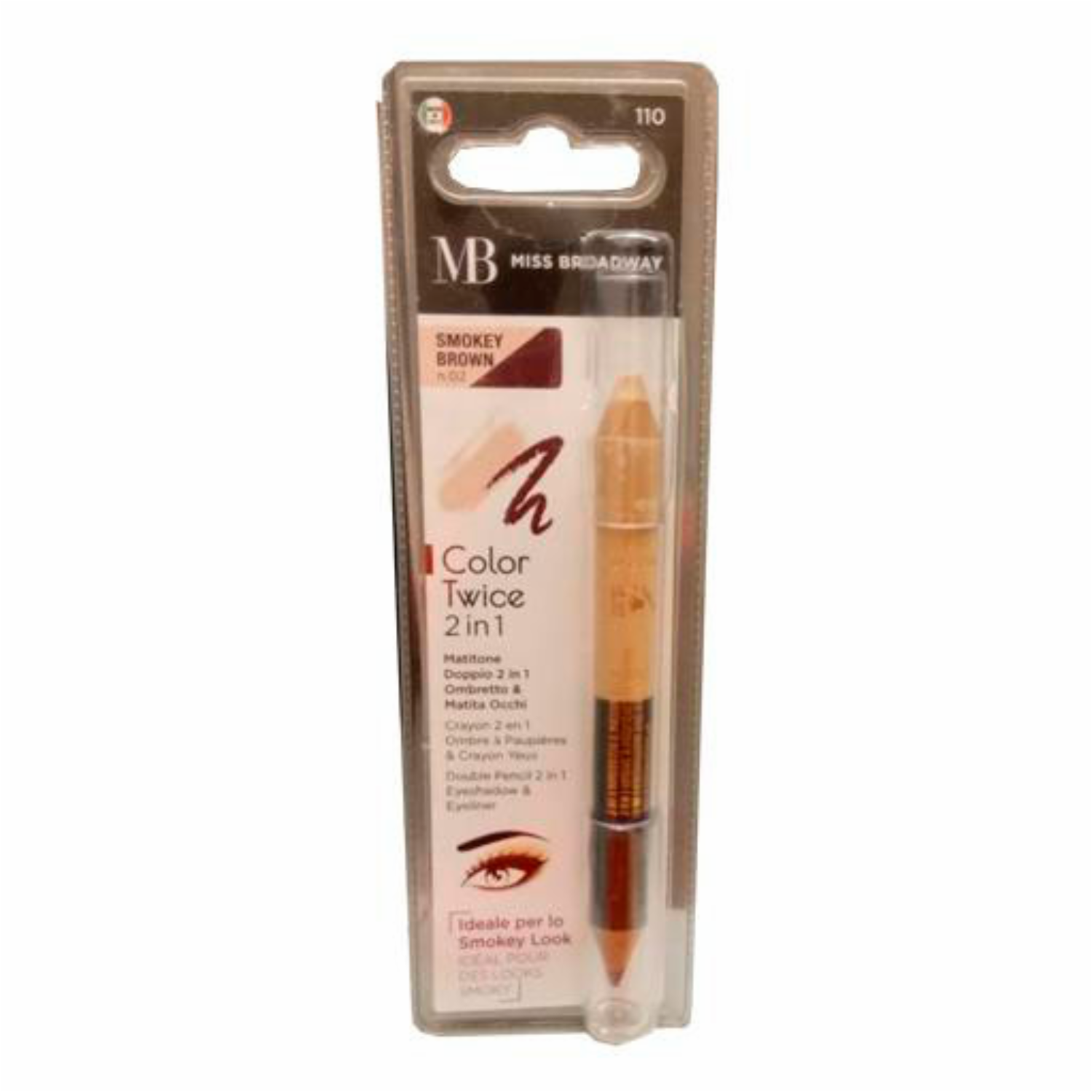 Delineador De Ojos Delineador/Sombra Ojos 2 En 1 Smokey MAYBELLINE NEW YORK Unidad
