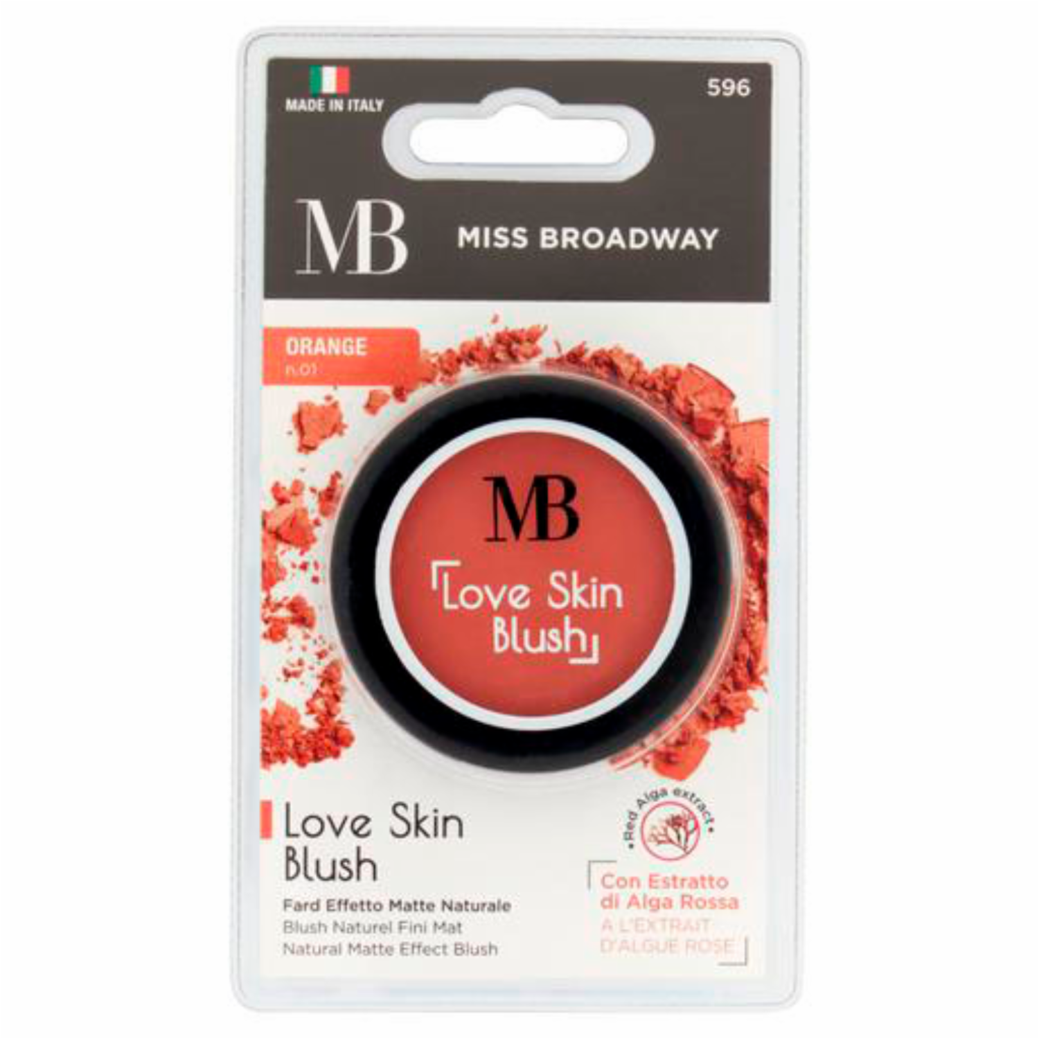Rubor Blush Powder 596 MISS BROADWAY Unidad
