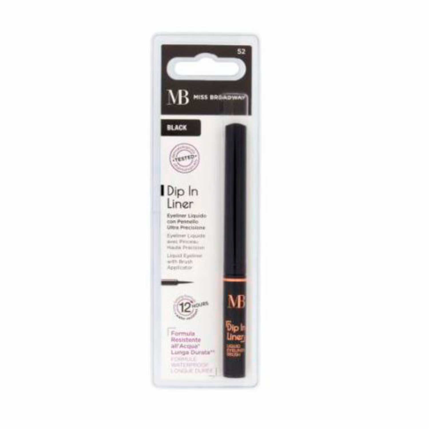 Delineador De Ojos Líquido Dip In Negro MAYBELLINE NEW YORK Unidad