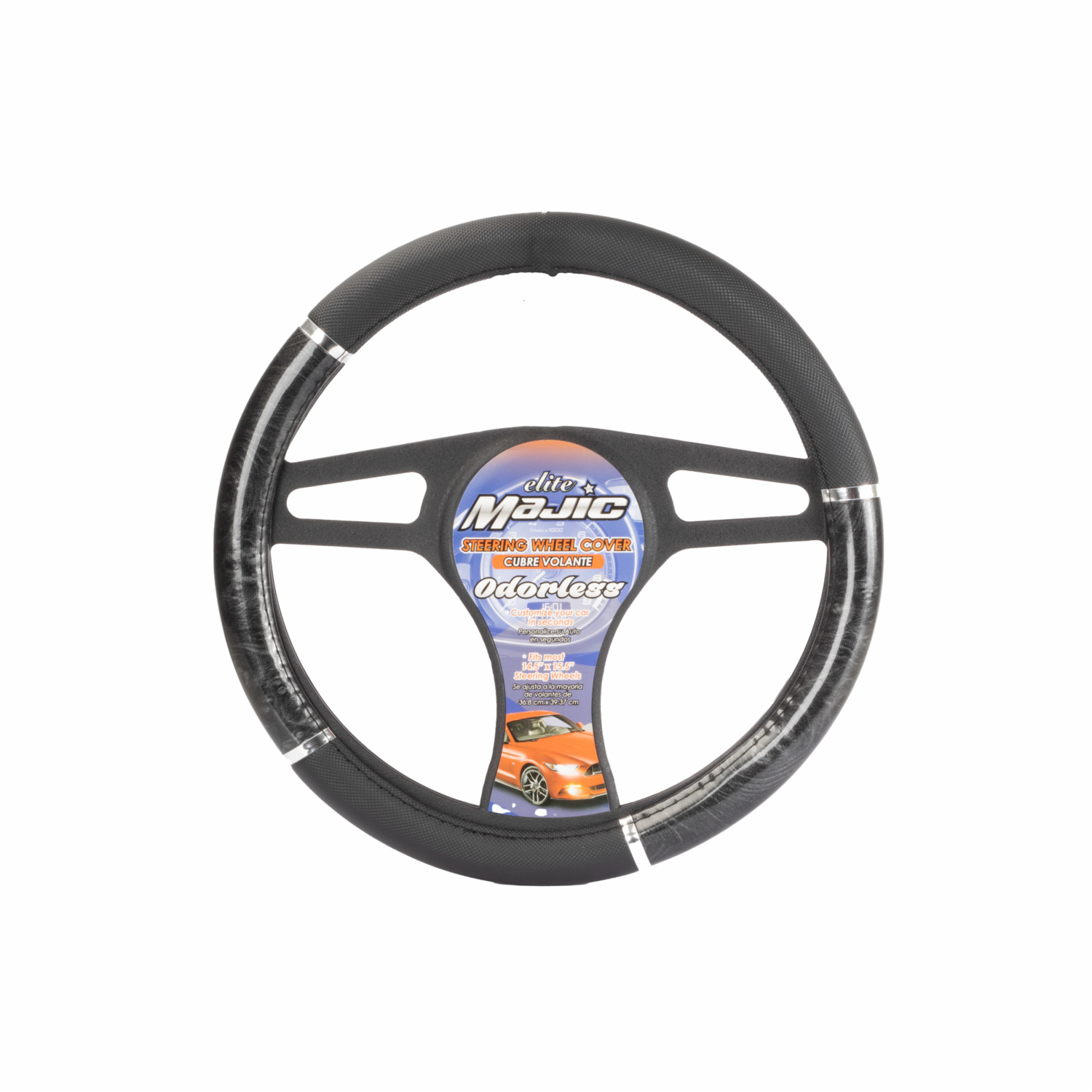 Cubre De Volante Negro MAJIC Unidad