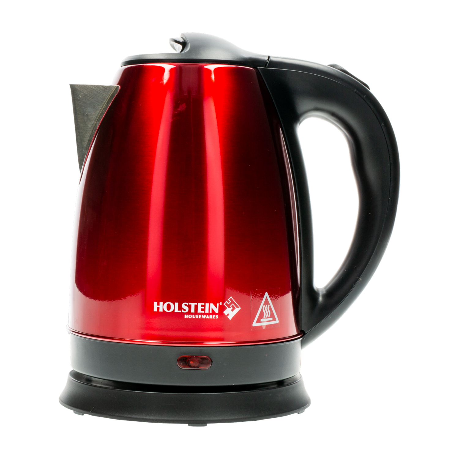 Tetera Eléctrica Rojo Metal HOLSTEIN 1.8 lt