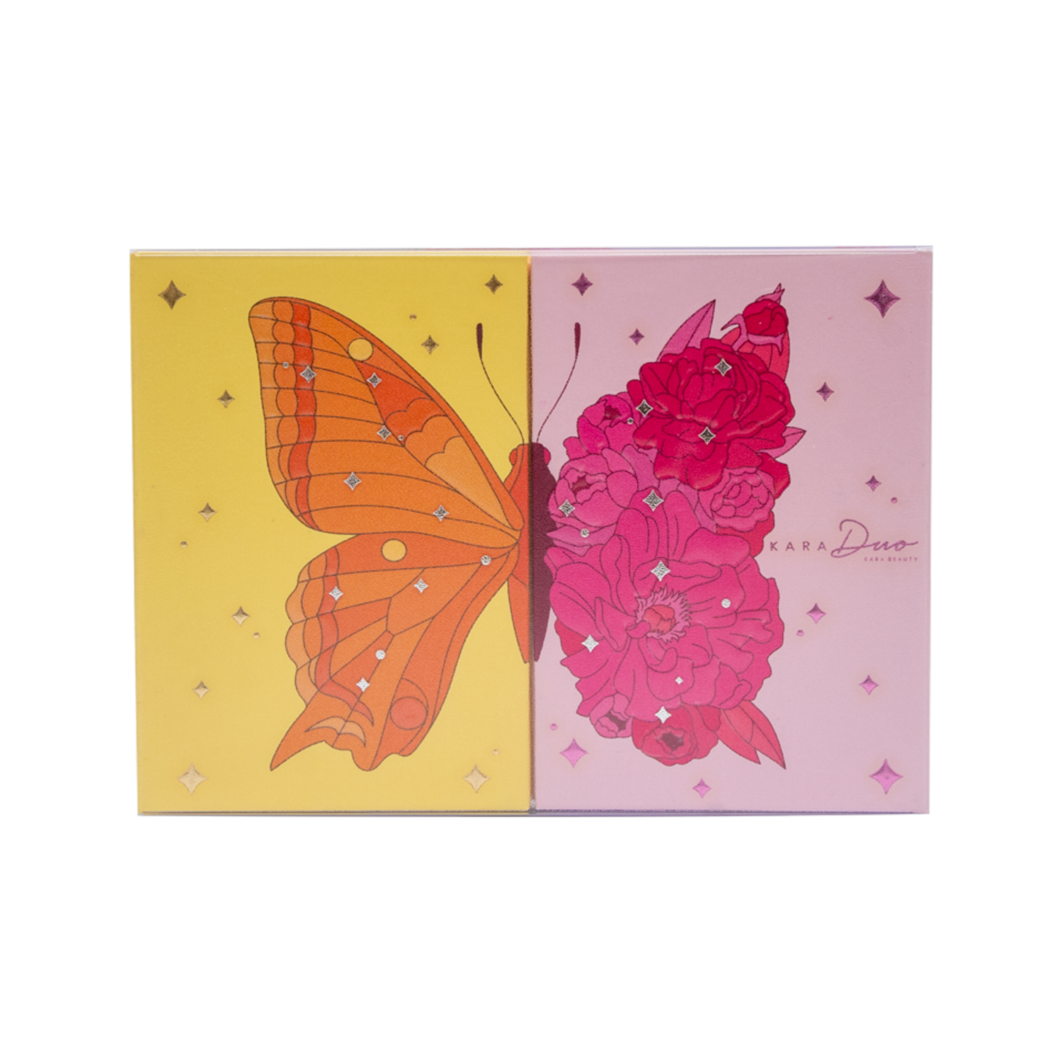 Sombra De Ojos Butterfly Duo Fly With The Wind Shadow Palette KARA BEAUTY 1 U