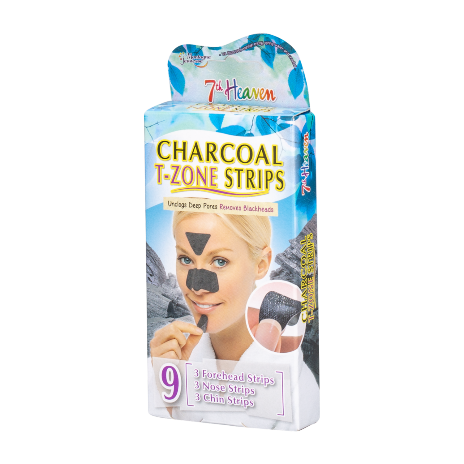 Mascarilla Facial Para Nariz Limpia Poros X9 7TH HEAVEN Paquete