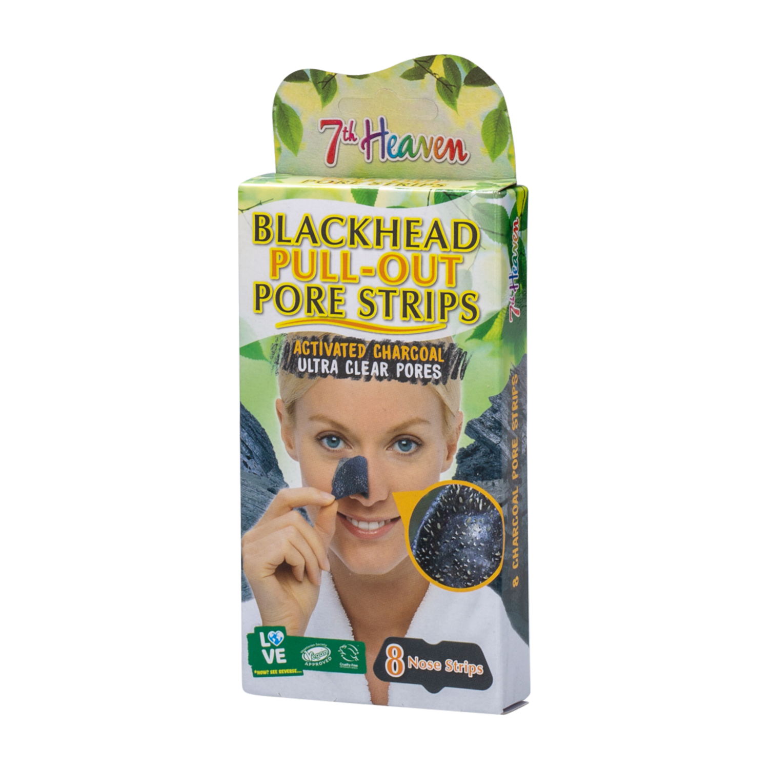 Mascarilla Facial Para Nariz Limpia Poros X8 7TH HEAVEN Paquete