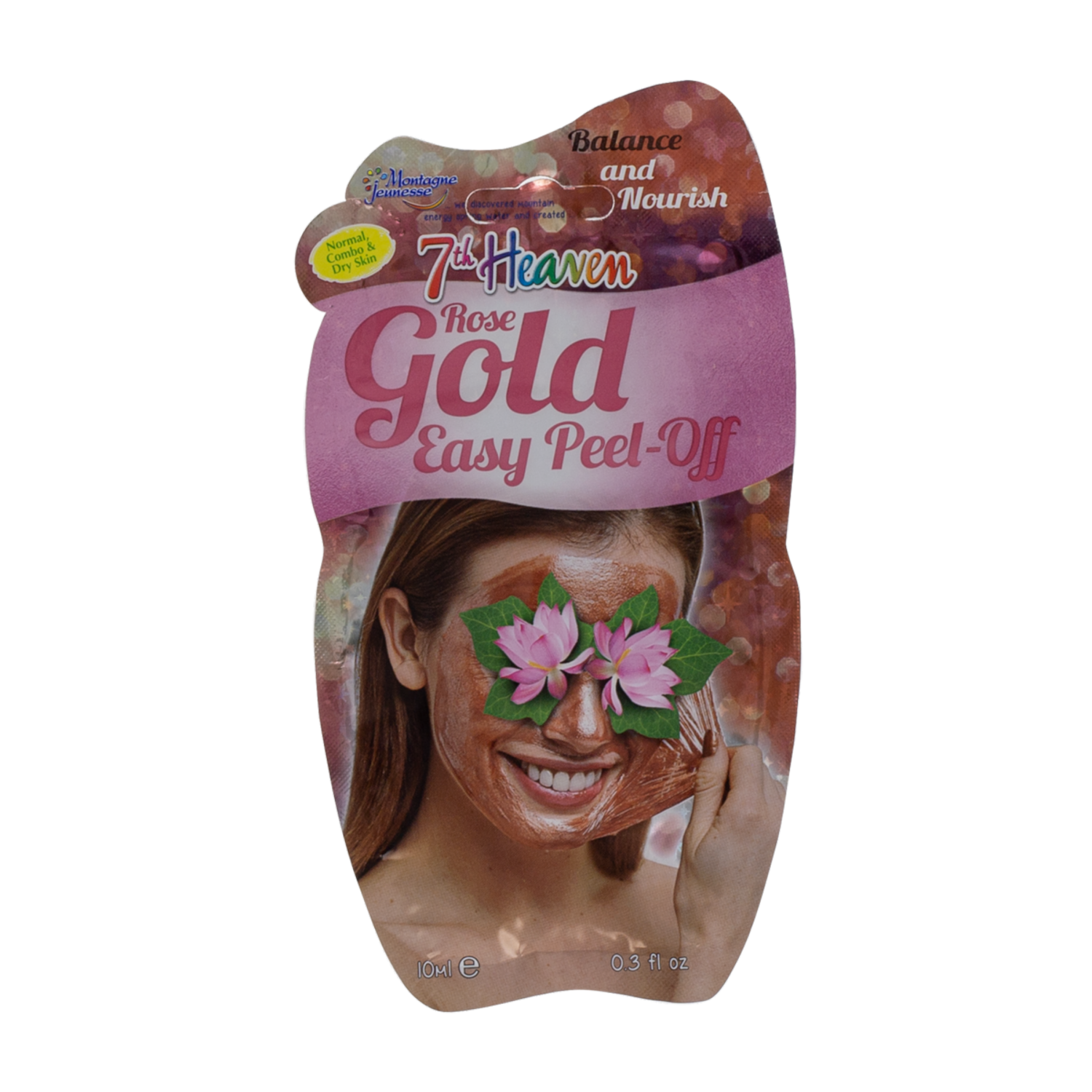 Mascarilla Facial Rosa Oro 7TH HEAVEN 10 Ml
