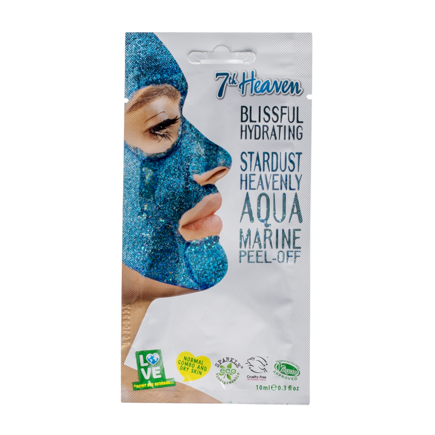 Mascarilla Facial Hidratación Agua Marina 7TH HEAVEN 10 Ml