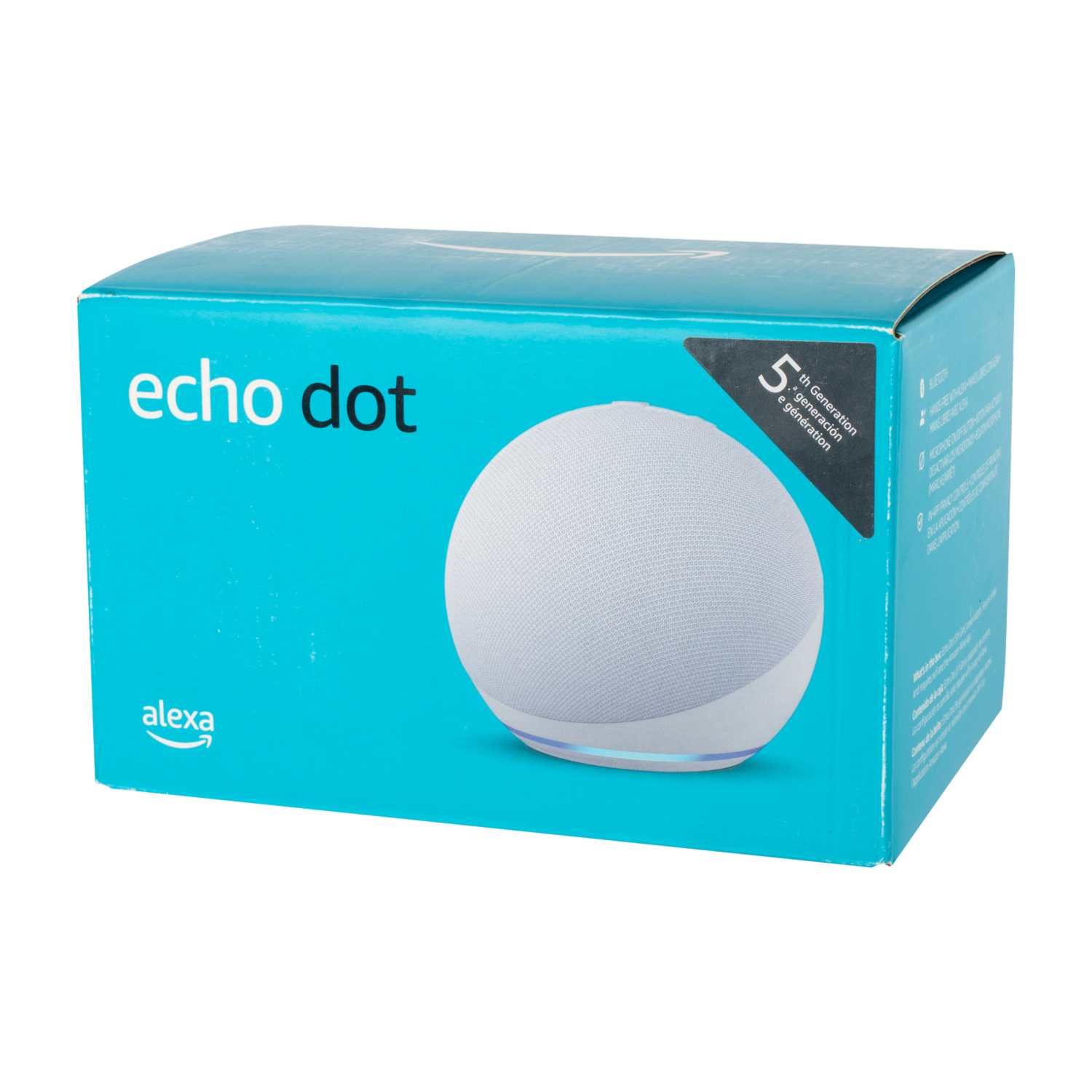 Alexa Echo Dot Glacier White B09B94RL1R AMAZON 5th Generación